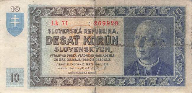 10 Korun 1939 p.4